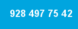 928 497 75 42 928 497 75 42